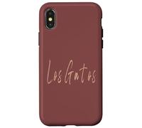 Design elegante vintage di Los Gatos California Custodia per iPhone X/XS