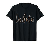 Design elegante vintage di Los Gatos California Maglietta
