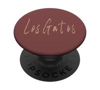 Design elegante vintage di Los Gatos California PopSockets PopGrip Adesivo