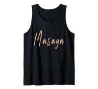 Design Elegante Vintage MaSaYa Nicaragua Canotta