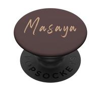 Design elegante vintage Masaya Nicaragua PopSockets PopGrip Adesivo