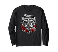 Design Emo Gotico per Sempre incompreso Maglia a Manica