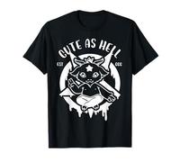 Design estetico Occulto Carino Come l'inferno Maglietta