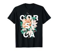 Design Floreale della Corsica French Nature Vibes Maglietta