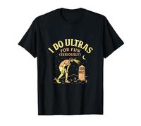 Design fluorescente per il trail running I Do Ultras For Fun Maglietta