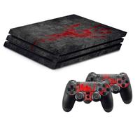 Design-Folie Skin 3D Shooter Gehäuse-aufkleber per PS4 Pro Console Controller