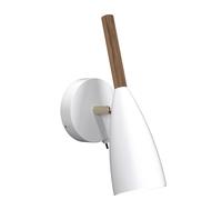 DFTP by Nordlux Applique Pure di colore bianco con elemento in legno DFTP by Nordlux