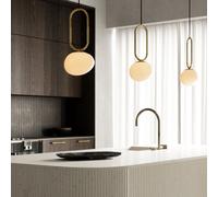 Design for the People Shapes Lampada a sospensione, ø22 cm - ottone