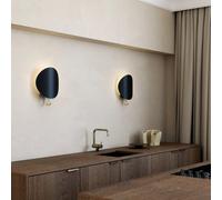 Design for the People Spargo Lampada da parete, nero/ottone
