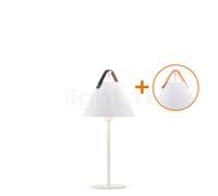 Nordlux Strap lampada da tavolo 1x40 W bianco 46205001