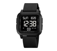 Design funzionale: l'orologio sportivo digitale combina stile e utilità offrendo una finestra di calendario integrata per l'accesso immediato alla data, semplificando il processo di controllo del