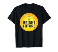 Design Futuro Luminoso per un'espressione gioiosa Maglietta