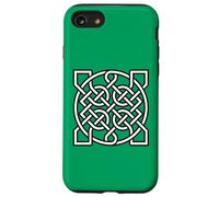 Design geometrico con nodo ornamentale celtico 2 Custodia per iPhone SE (2020) / 7/8
