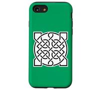 Design geometrico con nodo ornamentale celtico 5 Custodia per iPhone SE (2020) / 7/8