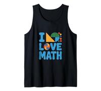 Design geometrico I Love Math Canotta