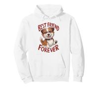 Design gioioso con Cucciolo Fedele Compagno per Sempre Felpa con Cappuccio