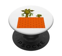 Design Giraff per gli amanti degli animali e i custodi dello zoo PopSockets PopGrip Adesivo