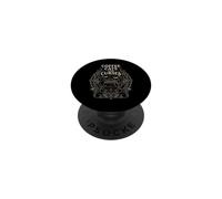Design gotico occulto per Halloween, motivo: gatti e maledizioni PopSockets PopGrip Adesivo