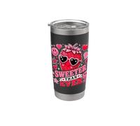 Design grafico con fragole più dolce che mai Bicchiere termico in acciaio inox doppia parete