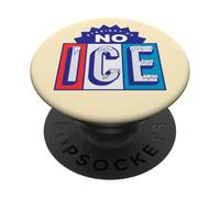 Design grafico di protesta della parodia di Straight Up No ICE Drink Order PopSockets PopGrip Adesivo