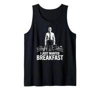 Design grafico divertente di meme I Just Wanted Breakfast Canotta