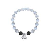 Design Grey Hand String All Matching Temperament Student Braccialetto per gravidanza contro la nausea, Taglia unica, Cristallo artificiale, Nessuna pietra preziosa