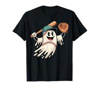 Design Happy Baseball Ghost per Halloween Maglietta