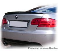 Design Heckspoiler Per BMW Serie 3 E93 Cabrio 2005-2013, Nero Lucido