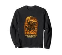 Design Horror Gotico Horseman Haunted Legend Felpa