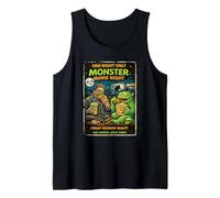Design Horror Retro Zombie Monster Movie Drive-in Canotta