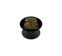 Design Horror Retro Zombie Monster Movie Drive-In PopSockets PopGrip Adesivo