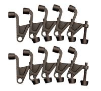 Design House 181867 Jumbo Hinge Pin Door Stop Wall Protector w/Rubber Tip Adjustable Door Stoppers Oil Rubbed Bronze 10-Pack