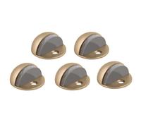 Design House 181875 Dome Door Stop 5Pack Satin Brass