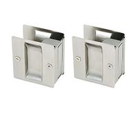 Design House 182097 tasca porta Hall and Closet Pull, 2-pack, nichel satinato