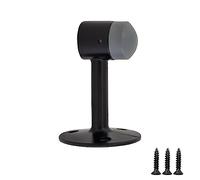 Design House 189290-MB Fermaporta a collo di cigno 2 pezzi, 2 pezzi, nero opaco