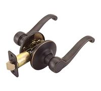 Design House 791624 - Maniglia per porta di passaggio a 2 vie, con apertura regolabile, finitura in bronzo lucidato a olio