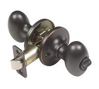 Design House Egg 2-way latch privacy Door knob, 750588