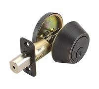 Design House Single cylinder 2-way latch Deadbolt, 791665