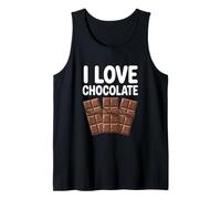 Design «I Love Chocolate Sweet Treat» Canotta