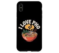 Design I Love Pho Soup Noodles Custodia per iPhone XS Max