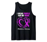 Design «I Wear Purple for My Mom» - Alzheimers Awareness Canotta