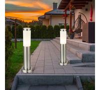 Design Illuminazione da Sentiero Supporto Luci Acciaio Inox 2er Set Protezione