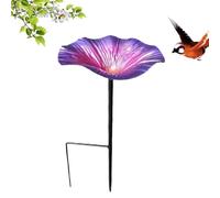- Design impermeabile in ferro, resistente alimentatore in metallo e acqua, decorazione da giardino per esterni | Feeder, giardino cortile prato paesaggio terra selvaggio hummingbird Chickadee Parrot