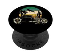 Design in stile retrò Hotrod del sud-ovest degli Stati Uniti PopSockets PopGrip Adesivo