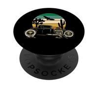 Design in stile retrò Hotrod del sud-ovest degli Stati Uniti PopSockets PopGrip Adesivo