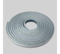 Design innovativo della striscia di tenuta per migliorare l'aria interna riducendo le correnti d'aria (9 x 5 mm grigio)