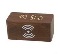 Design innovativo di un dispositivo multifunzionale in legno che agisce come un timer accurato supportando una facile ricarica del dispositivo (B)