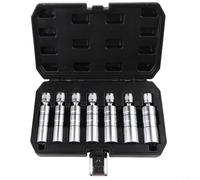 Design innovativo: il set di chiavi magnetiche per candele di accensione a sette parti offre vantaggi e comfort eccezionali per le esigenze di ogni meccanico.