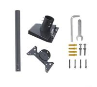 Design innovativo regolabile per kit di montaggio a parete Starlink con robusto adattatore per tubi (nero-A)