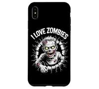Design inquietante con mostri non morti I Love Zombies Custodia per iPhone XS Max